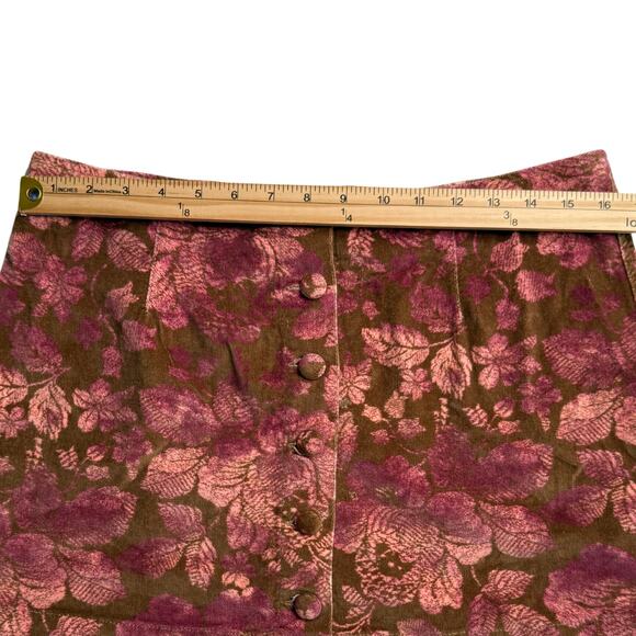 Free People After Party Printed Floral Mini Skirt - Picture 7 of 9